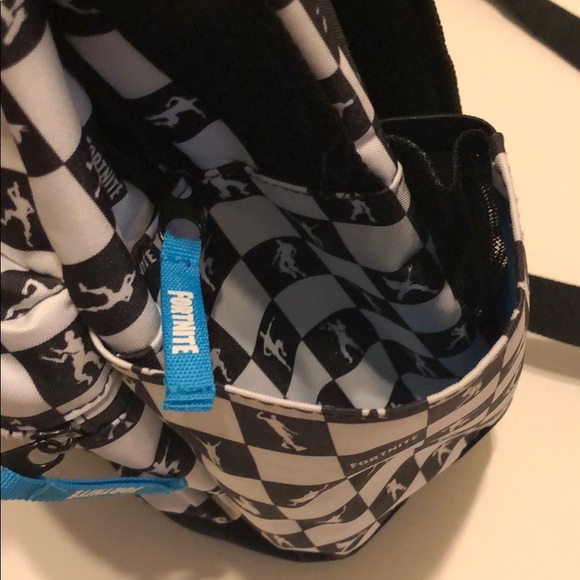 Fortnite video game backpack checkered new - Picture 4 of 8